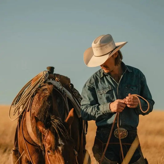 How to Style a Straw Cowboy Hat