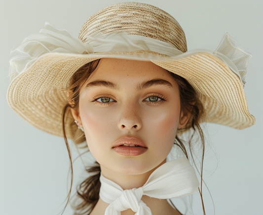 LuxeBrims Women's Straw Hats: A Perfect Blend of Elegance and Sun-Kissed Style