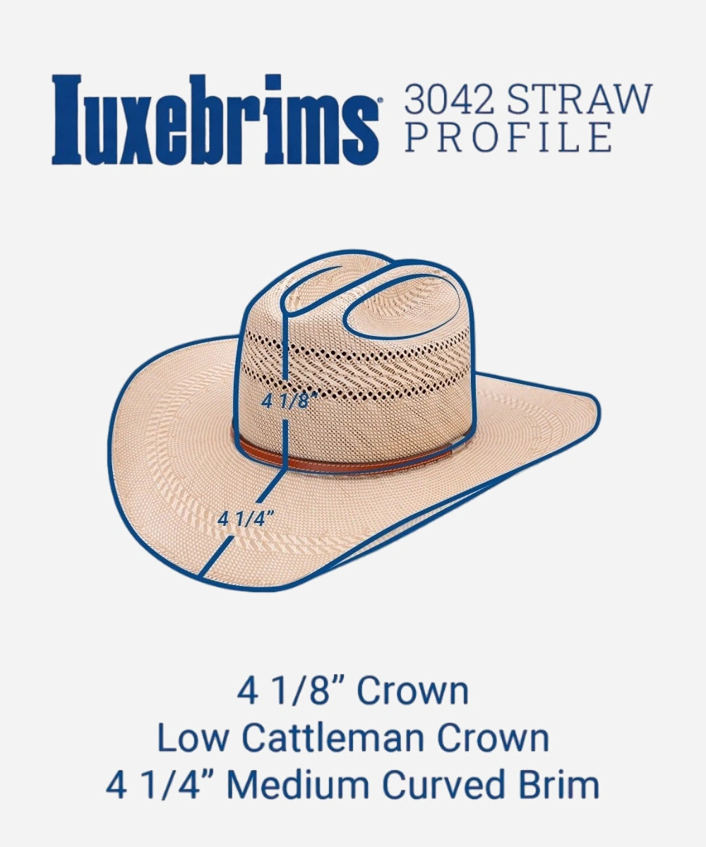 Open Range 50X Straw Cowboy Hat