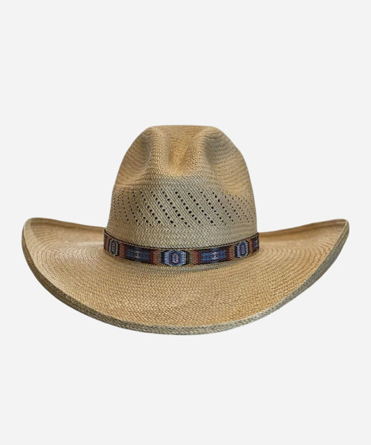 Calhoun Palm Leaf Straw Cowboy Hat