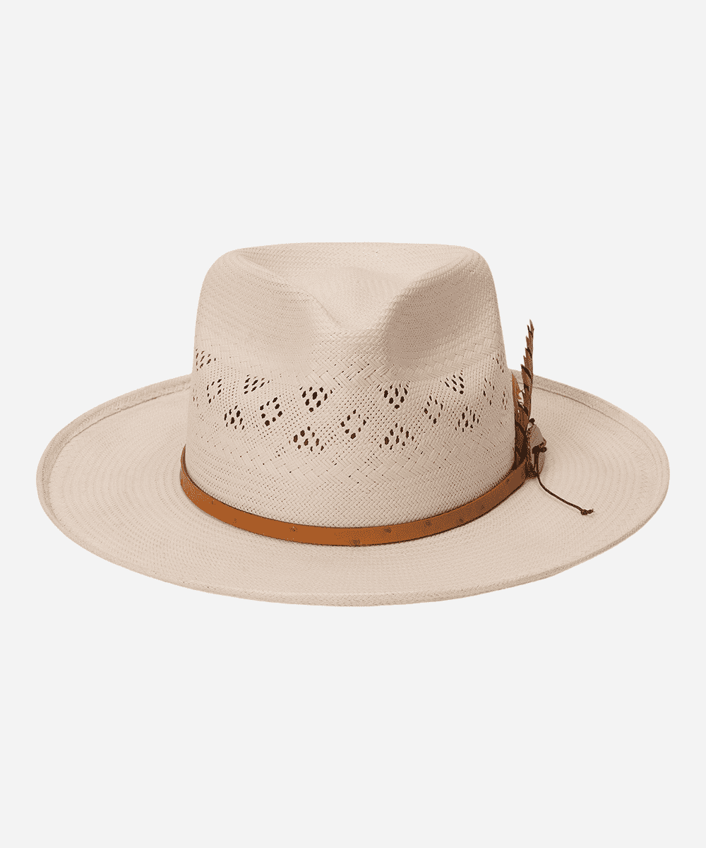 Andromeda belüfteter Stroh-Fedora
