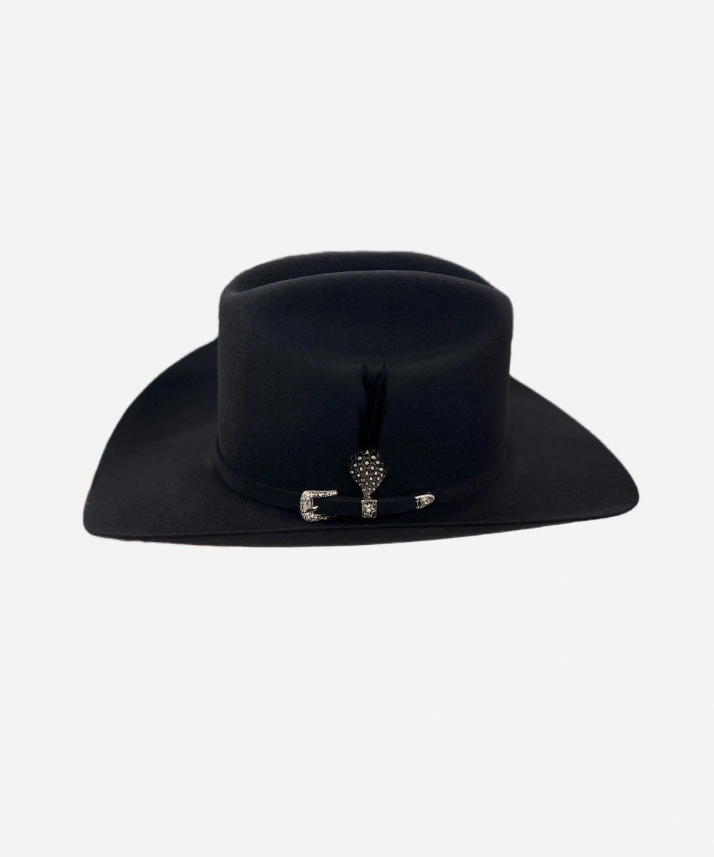 Black Felt Cowboy Hat - Sinaloa