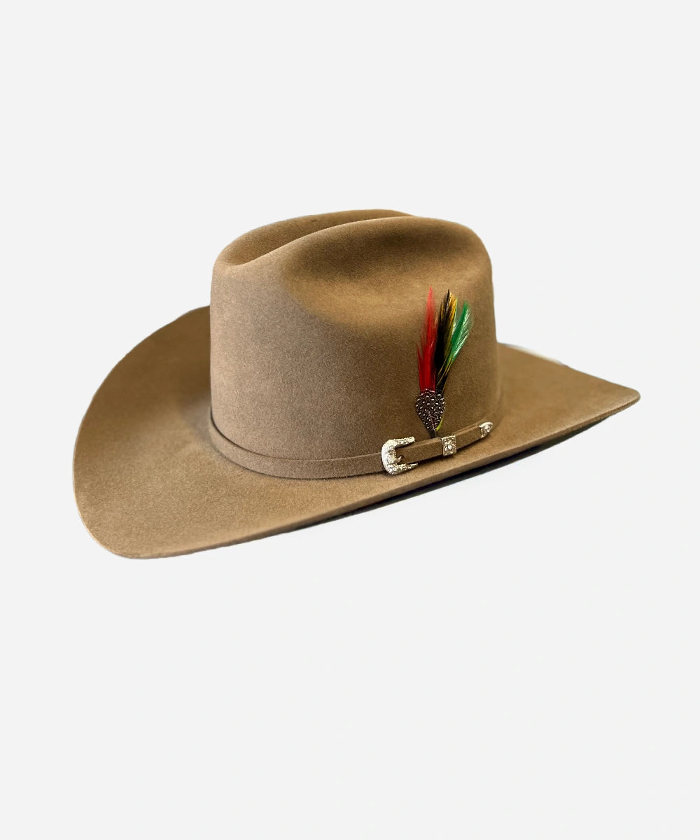 Rancher Style Western Hat - Pecan