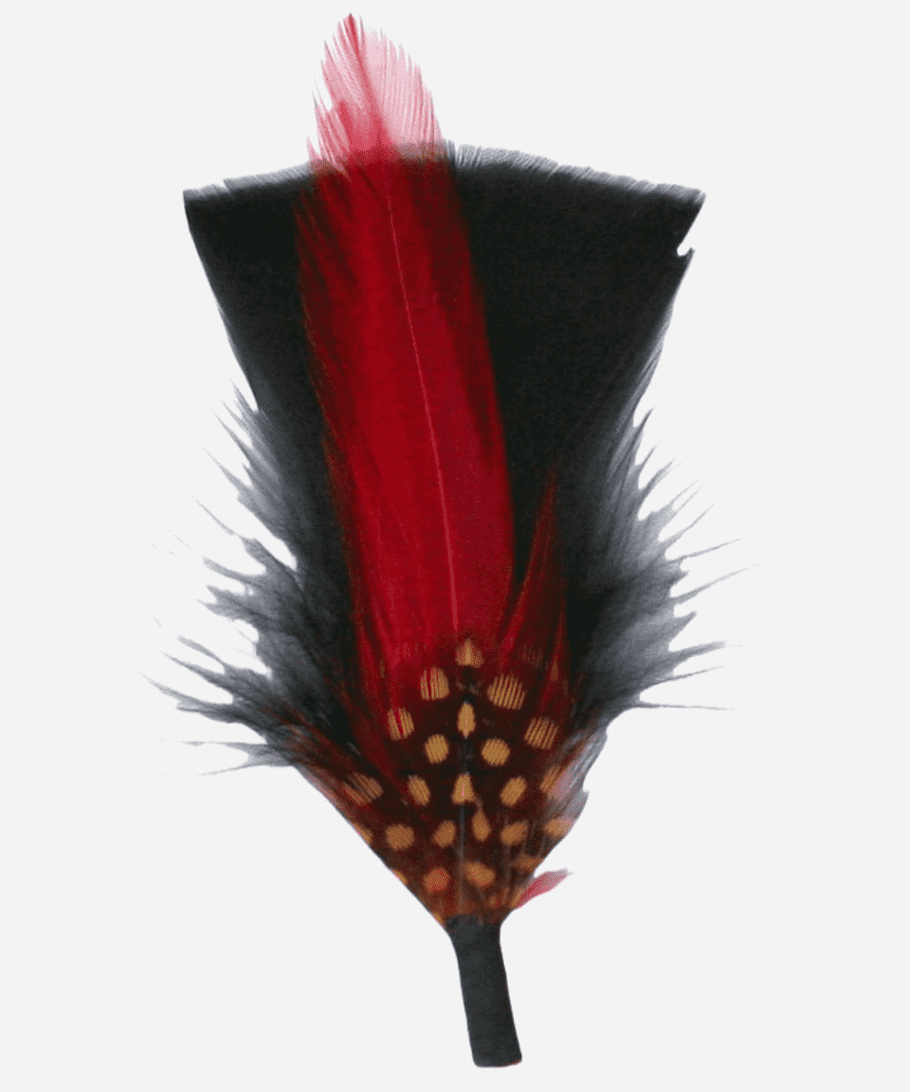 Single Hat Feather Accessory