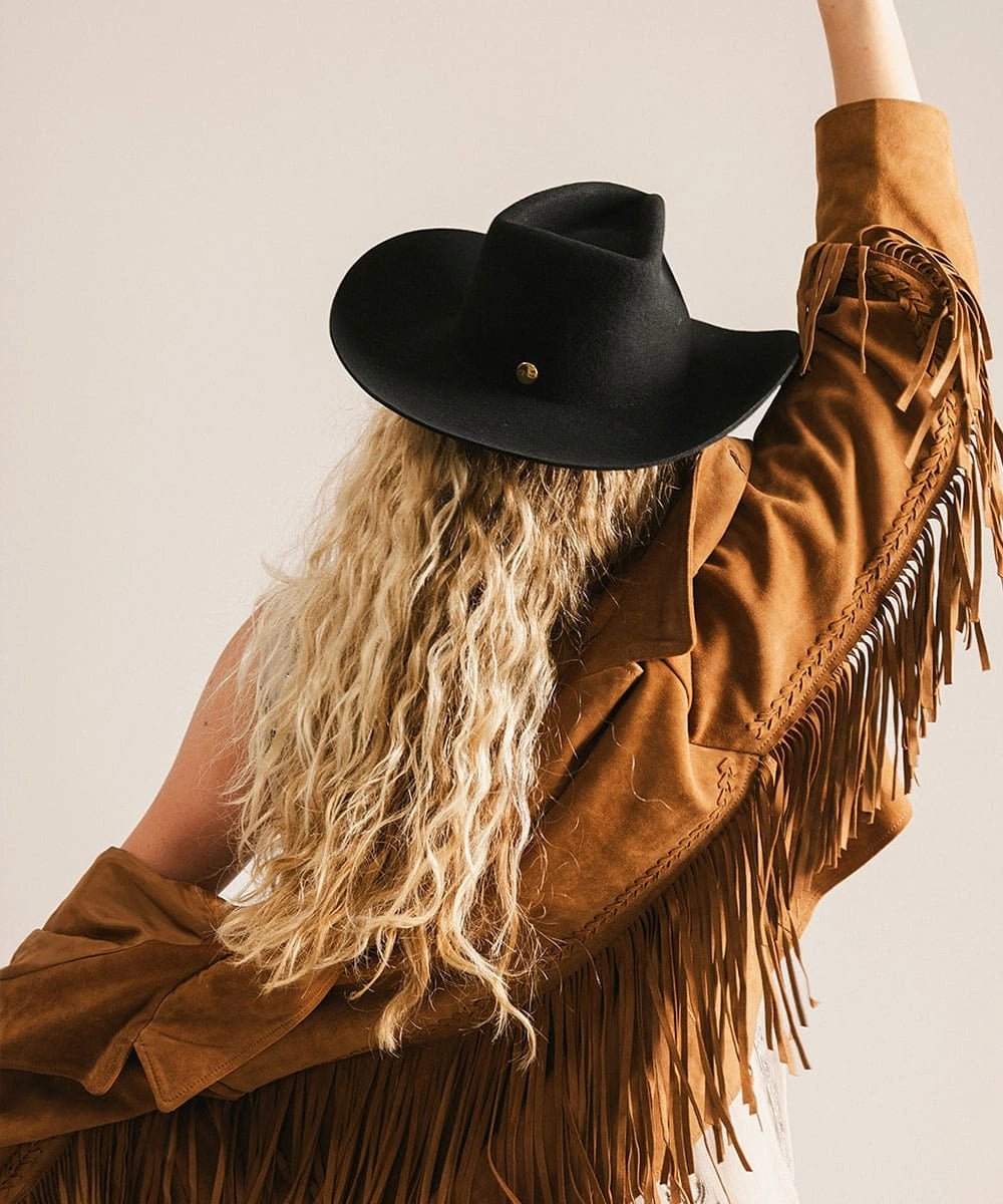 Charlie Western Hat - Women's Australian Wool | Cattleman Crown