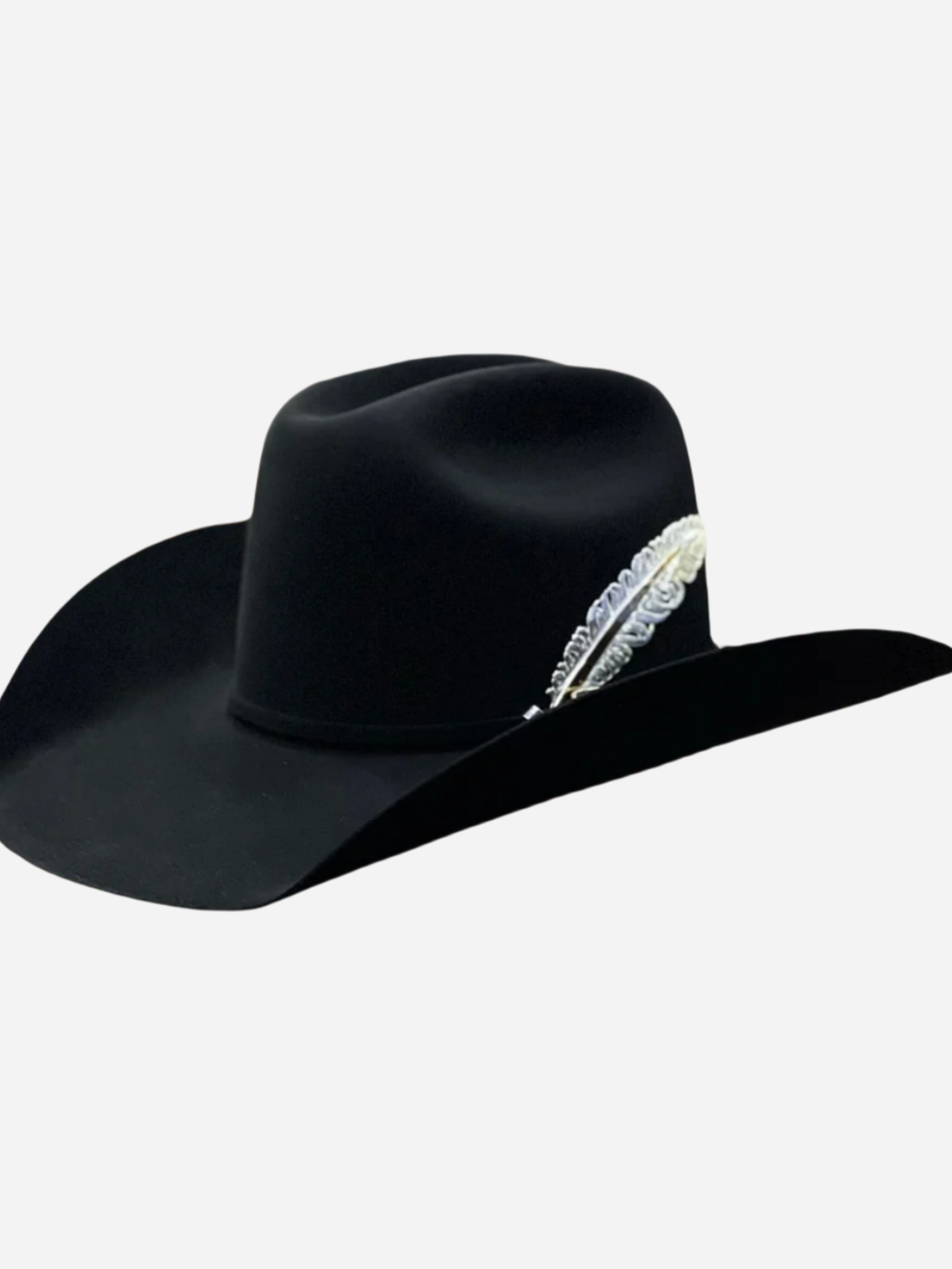 El Amo Black Fur Felt Hat