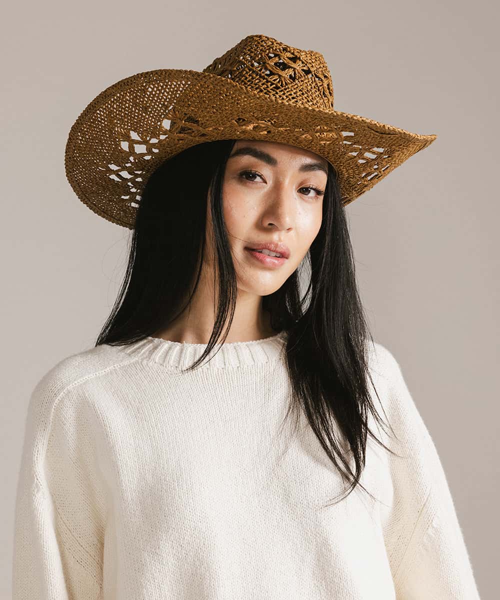 Remy Vented Straw Cowboy Hat