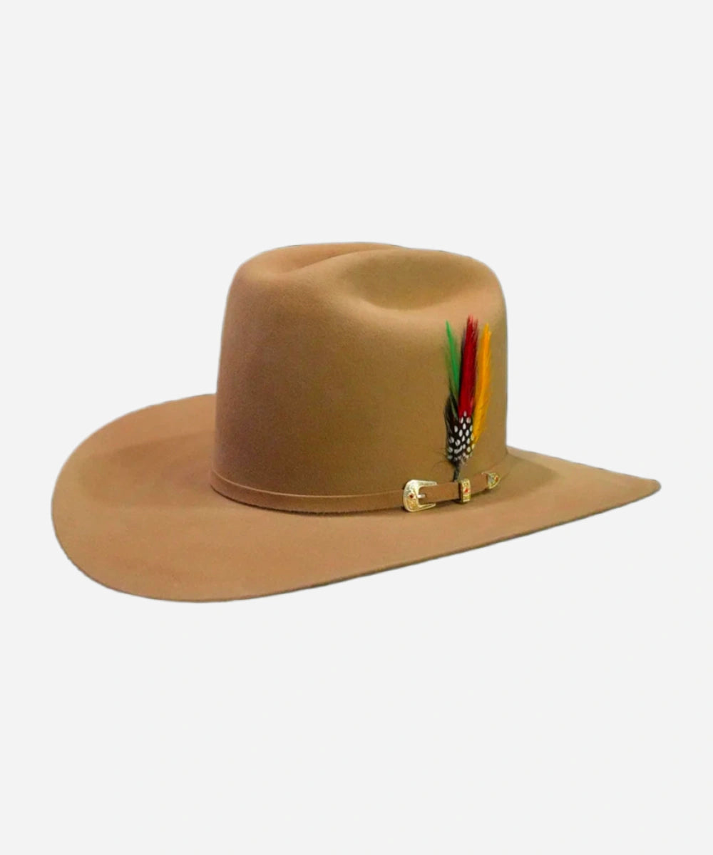 High Crown El Patron Pecan hat