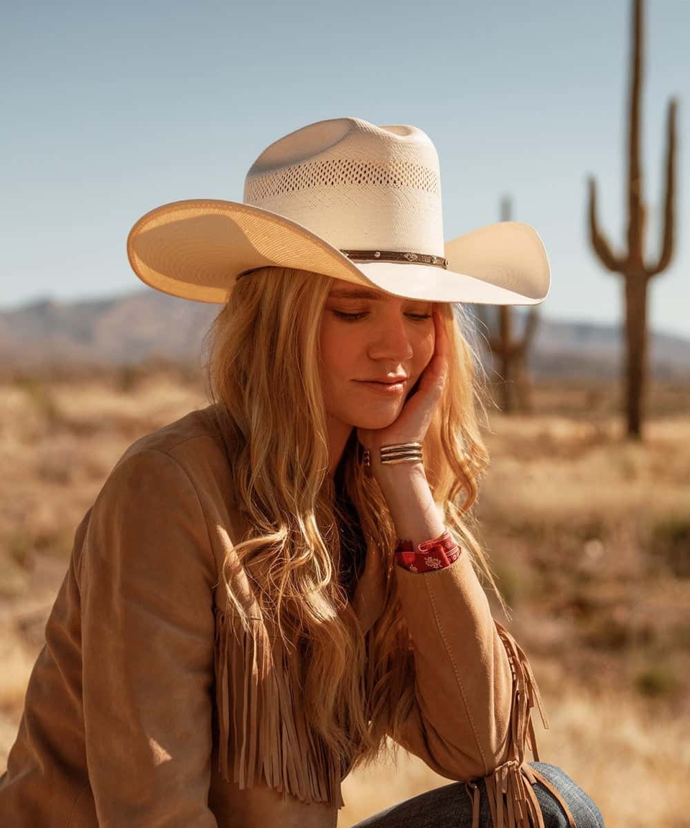 Lobo 10X Straw Cowboy Hat