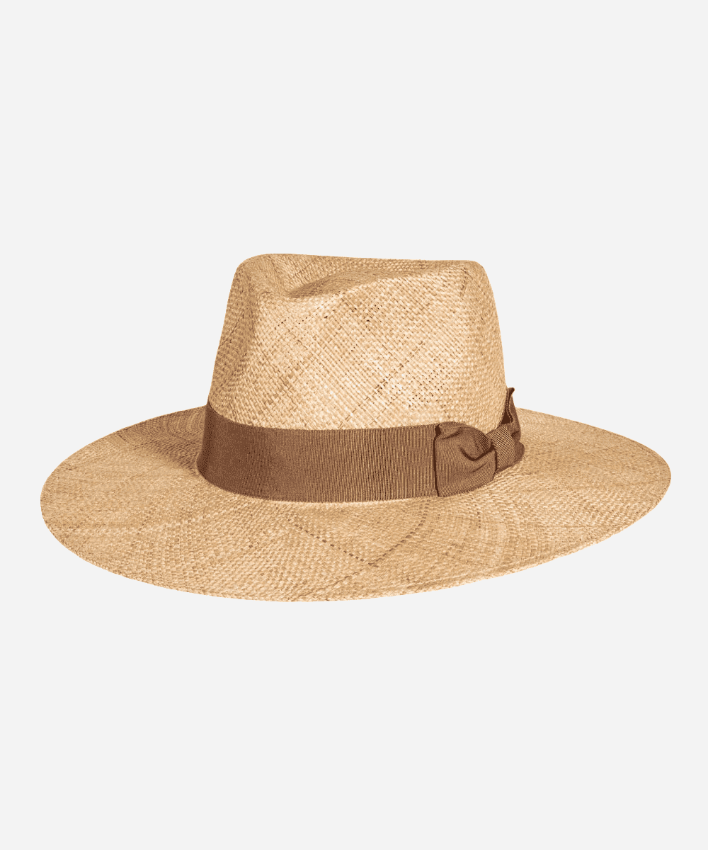 Bao Straw Teardrop Fedora