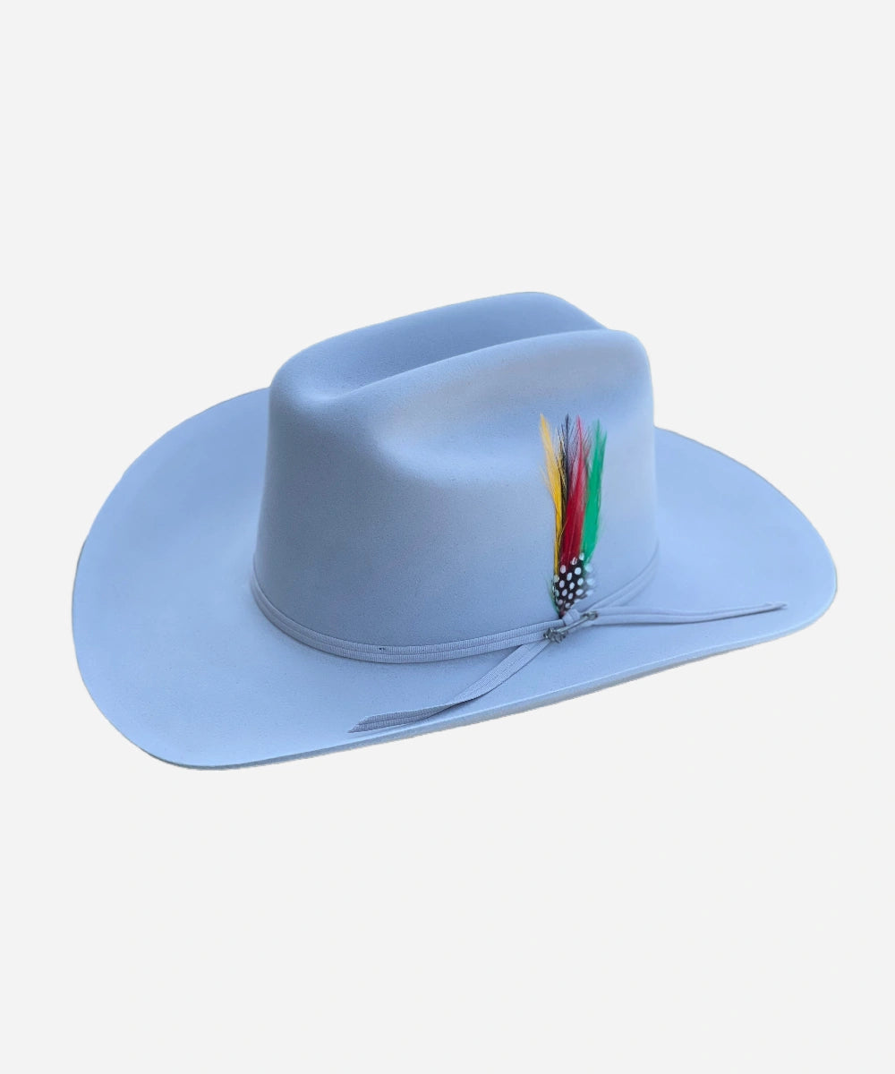 Spartan 6X Cowboy Felt Hat - Mist Grey