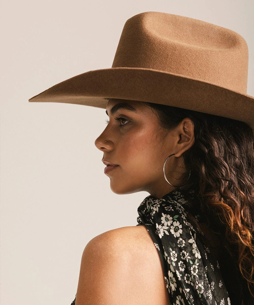 Teddy Cattleman Cowboy Hat - Women's Australian Wool | Festival Style