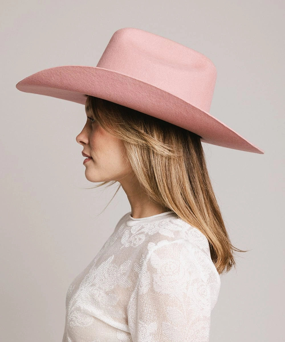 Teddy Cattleman Cowboy Hat - Women's Australian Wool | Festival Style