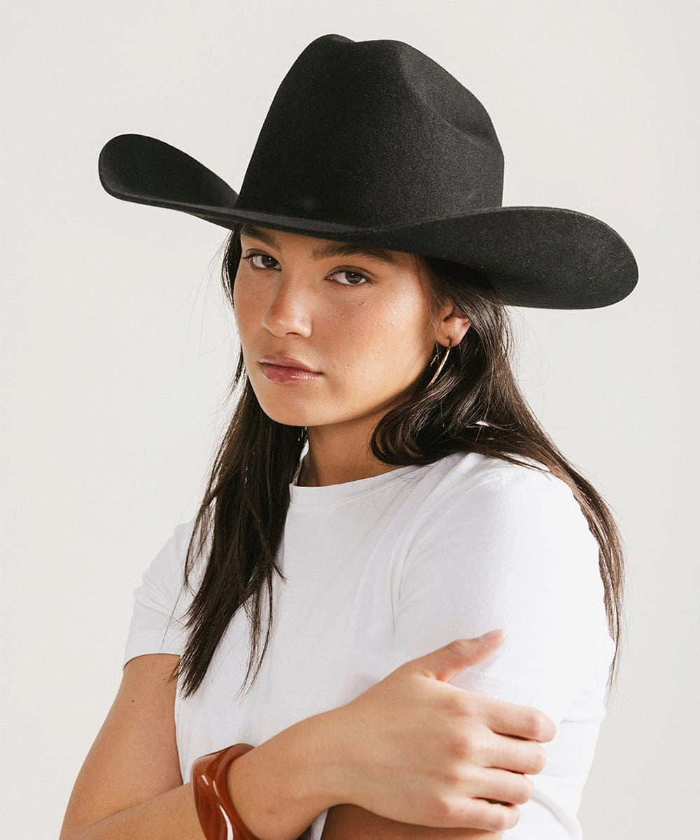 Teddy Cattleman Cowboy Hat - Women's Australian Wool | Festival Style
