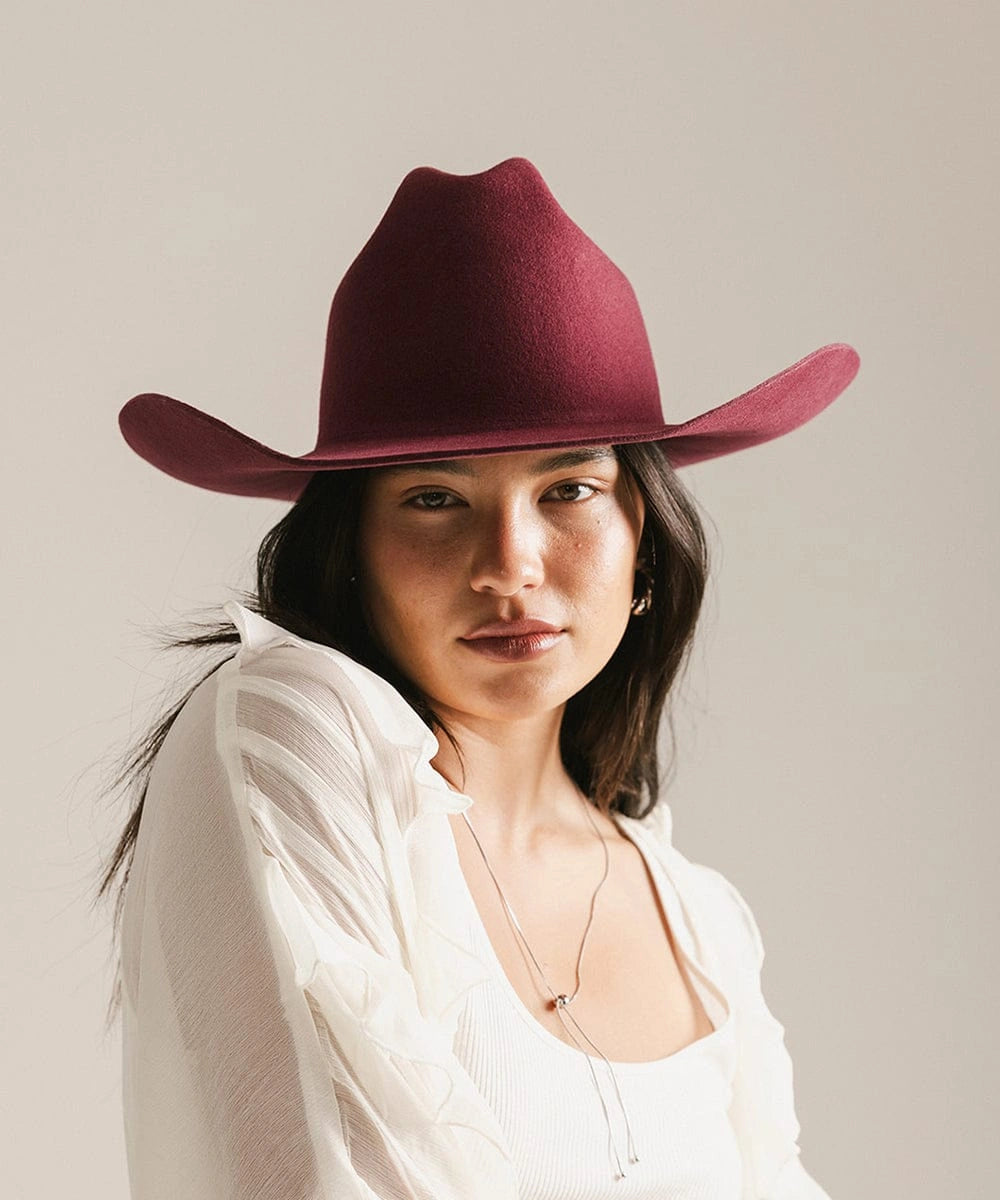 Teddy Cattleman Cowboy Hat - Women's Australian Wool | Festival Style