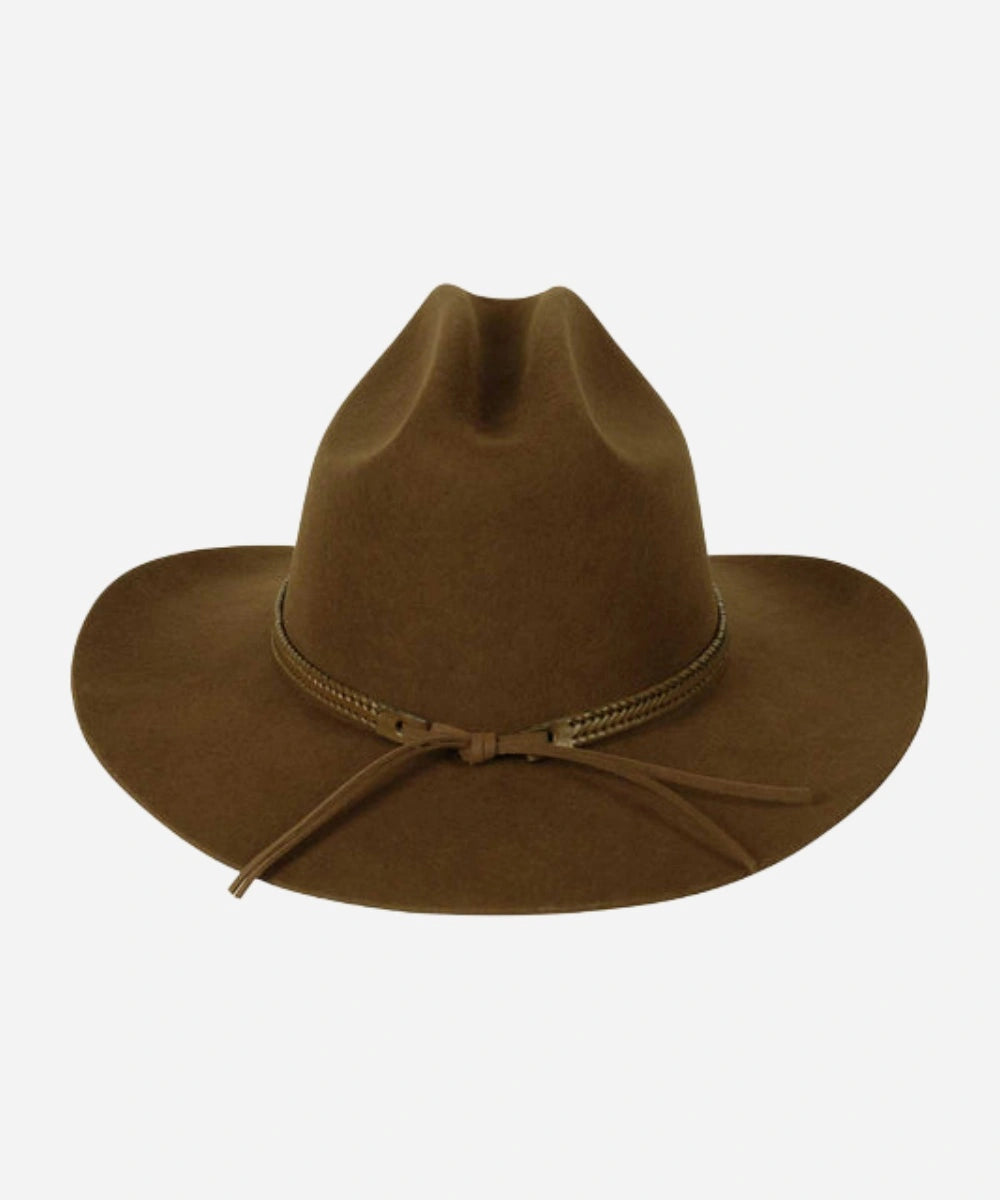Brown Felt Cowboy Hat