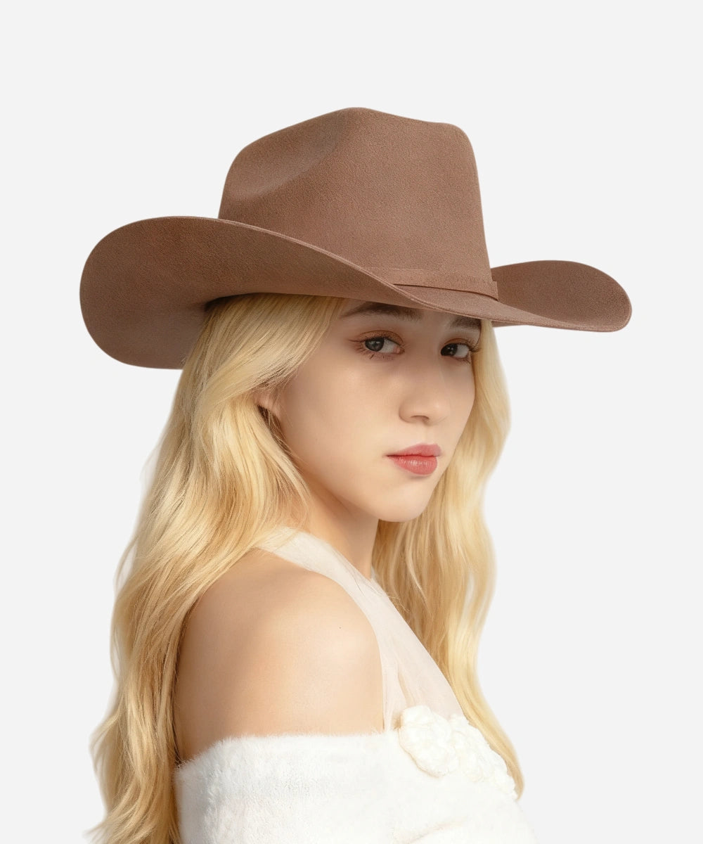 The Solace Hat 6X felt women's cowboy
