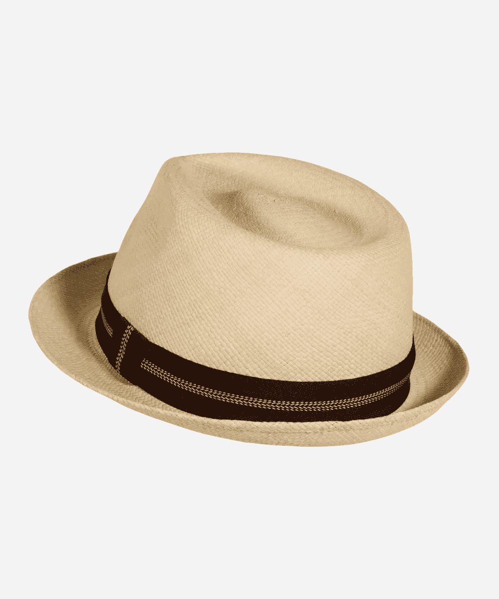 Men’s Panama Stingy Brim Fedora