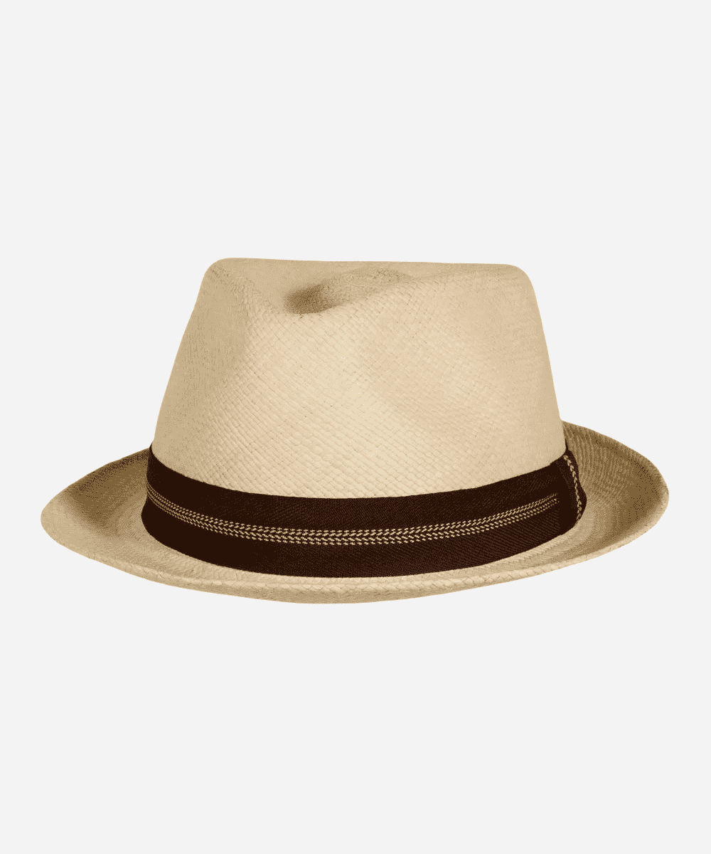 Men’s Panama Stingy Brim Fedora