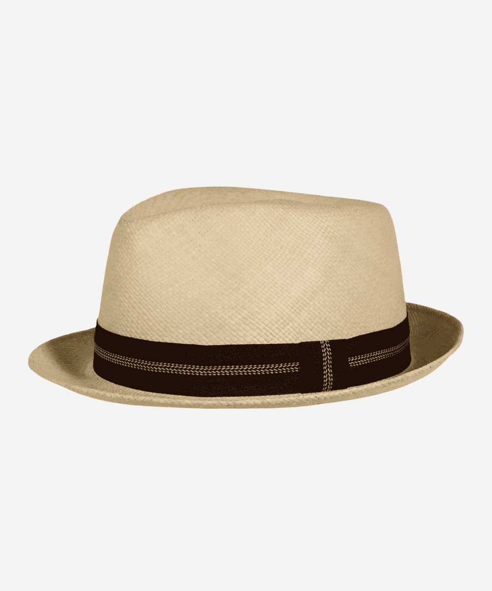 Men’s Panama Stingy Brim Fedora