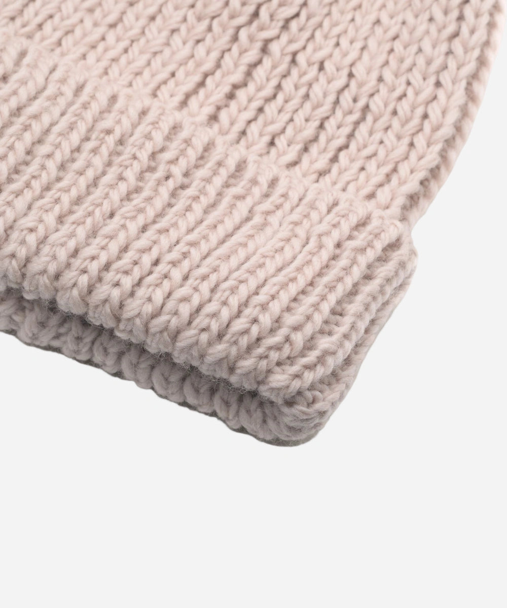 Willow Cream | Off White Beanie Chunky Knit