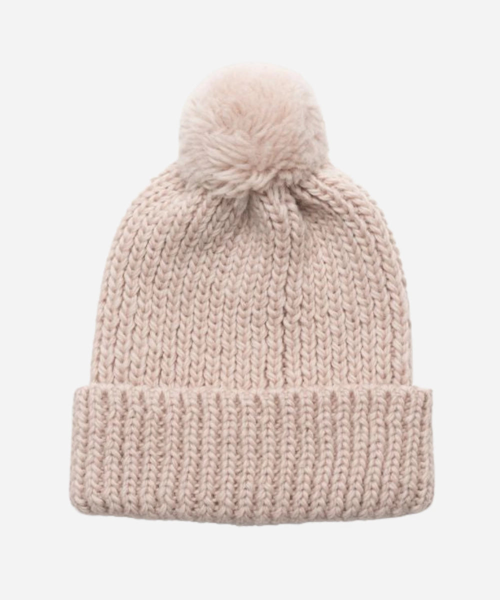 Willow Cream | Off White Beanie Chunky Knit