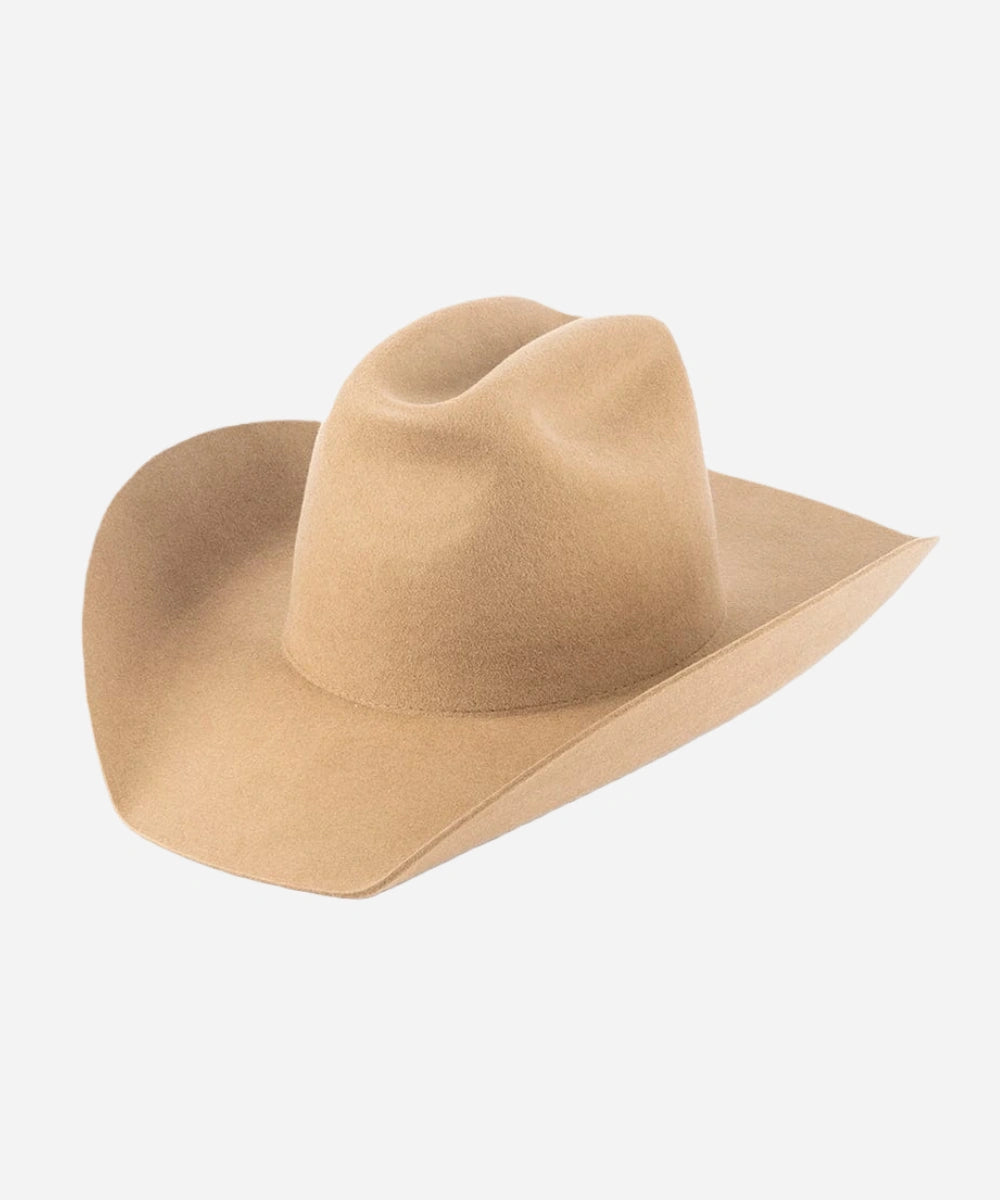 Wyatt Cowboy Hat - Women's Bold Australian Wool | Cattleman Crown