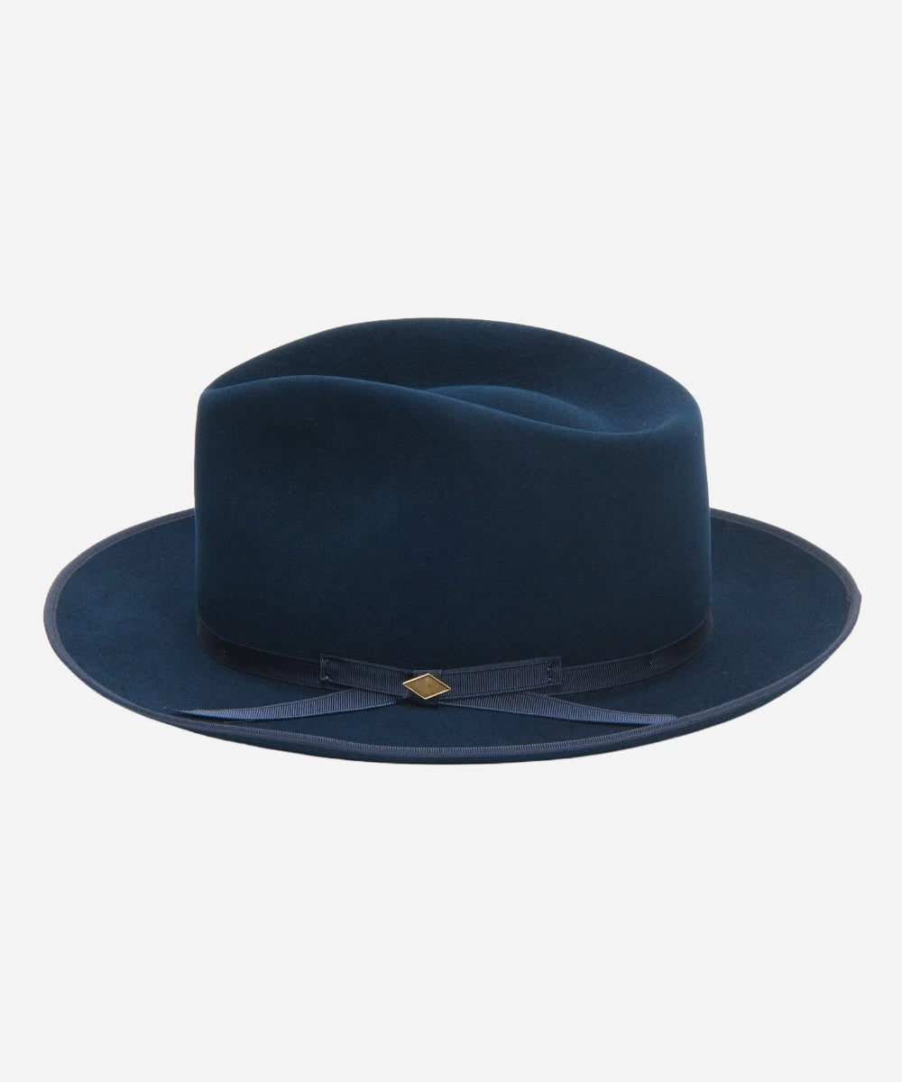 Pure Stratoliner Fedora Hat - Dark Blue