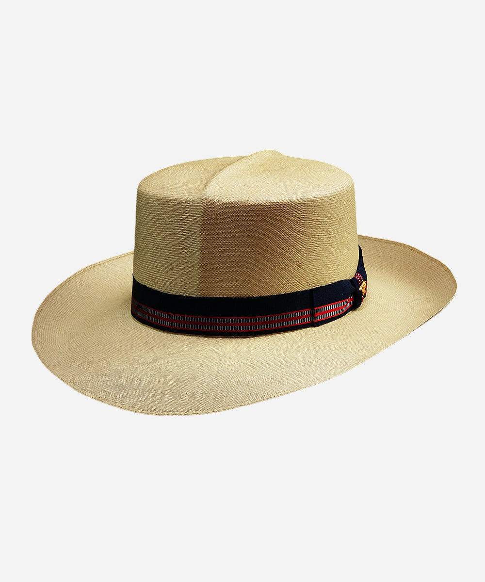 1930s Optimo Vintage Straw Panama Hat