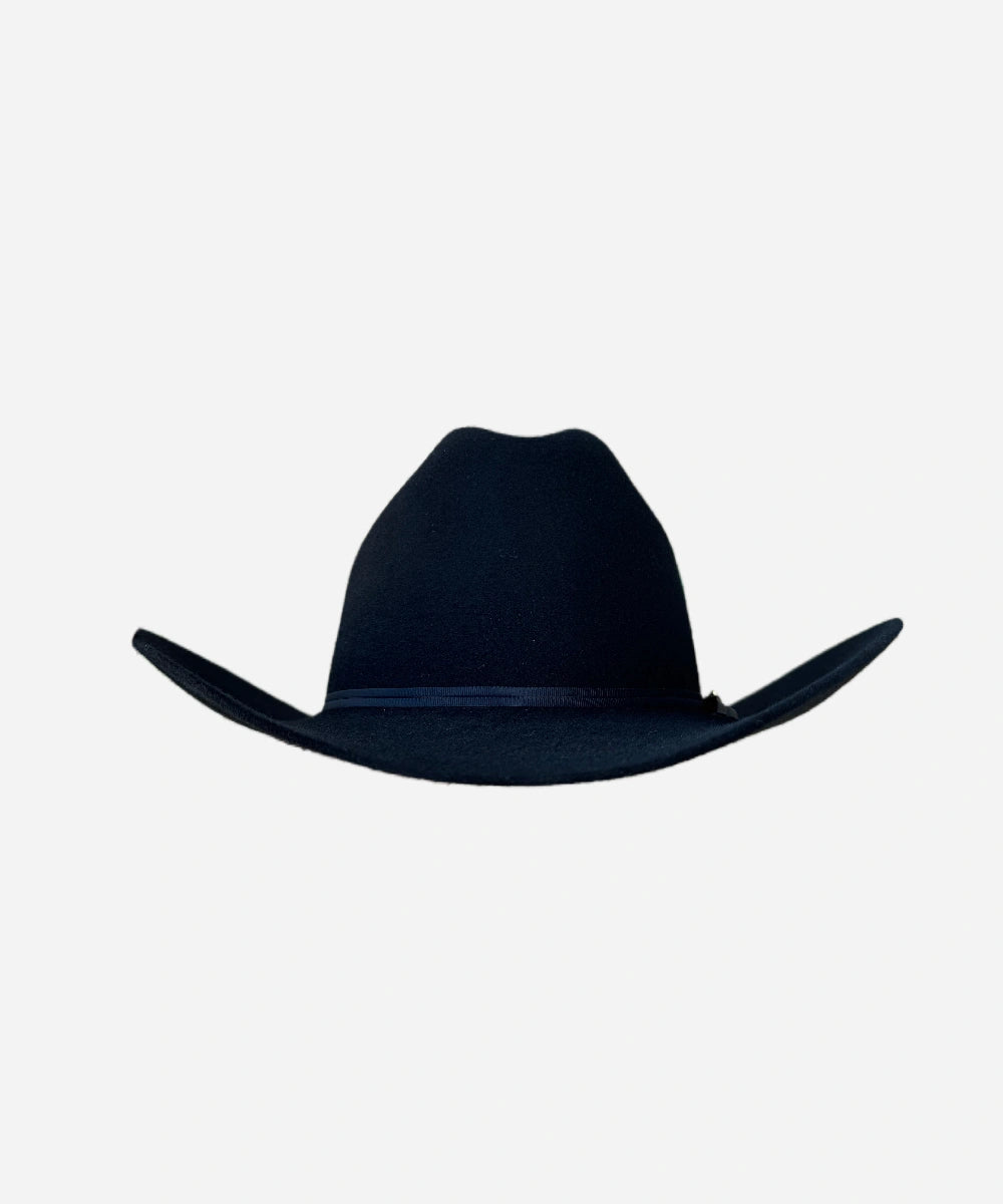 Sinaloa Style Black Felt Cowboy Hat