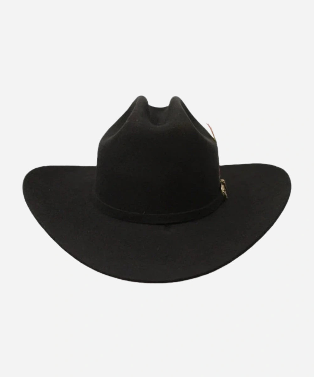 El Amo Black Fur Felt Hat