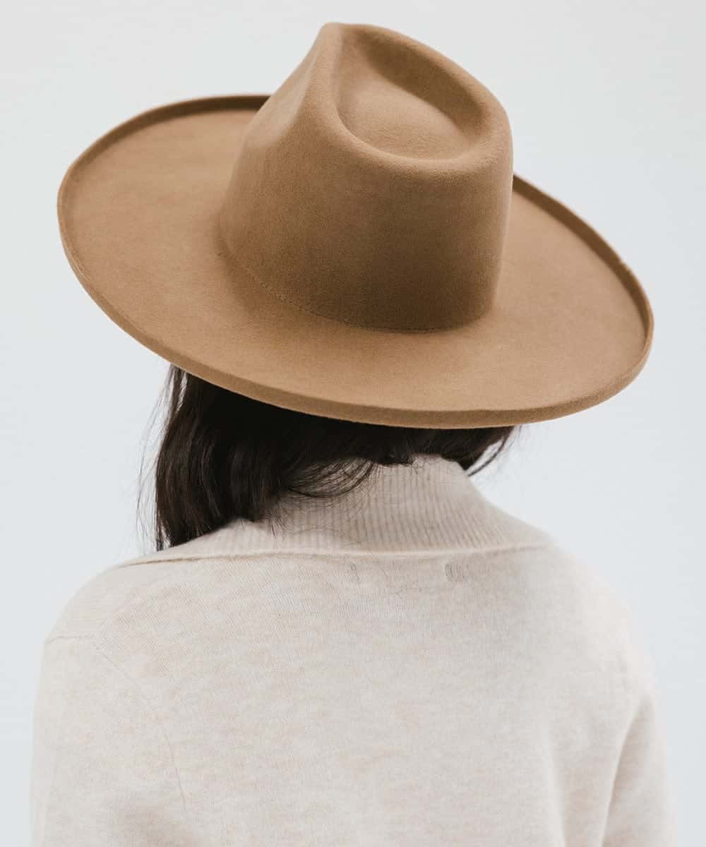 Amelia Fedora mit Bleistiftkrempe