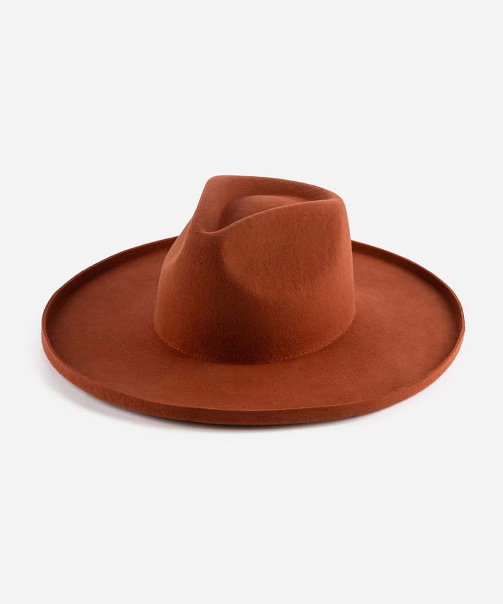 Amelia Fedora mit Bleistiftkrempe