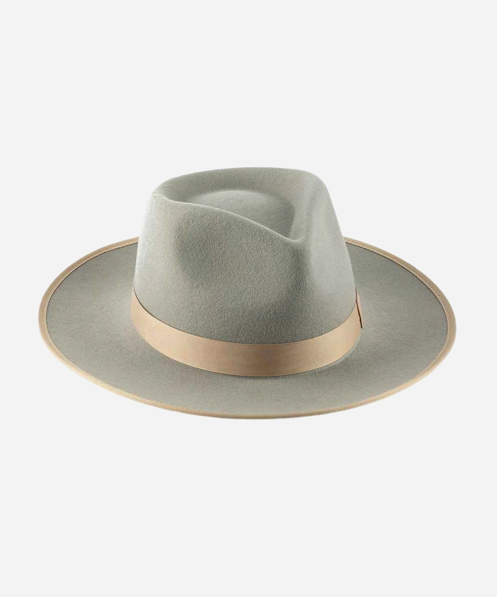 buy women's tan rancher fedora