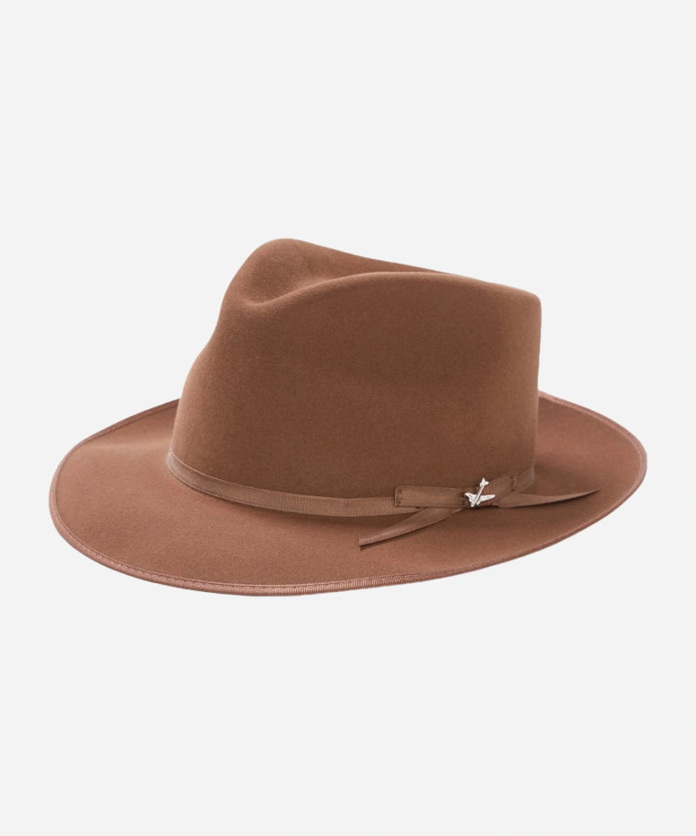 handcrafted fur felt fedora