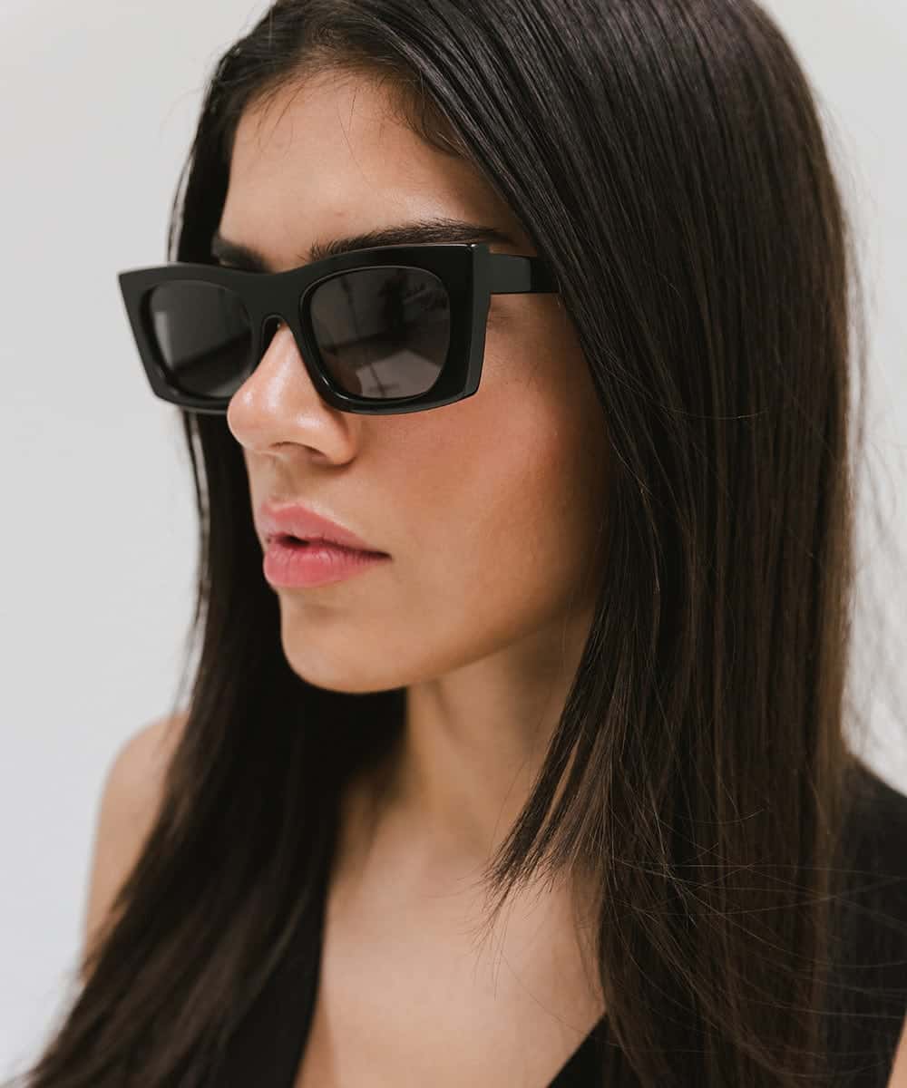 LuxeBrims 90s Rectangle Sunglasses – Jackie