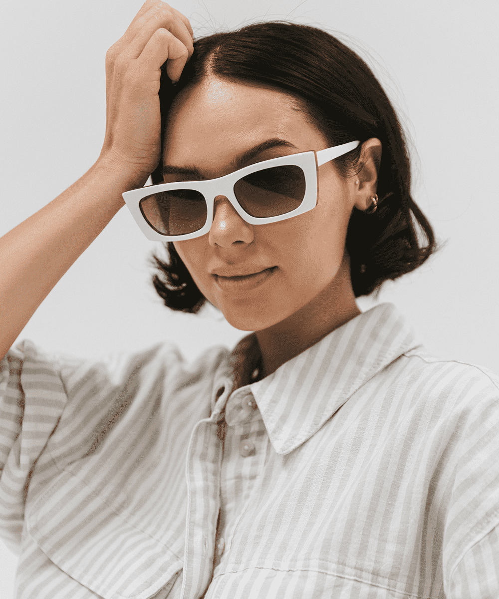 LuxeBrims 90s Rectangle Sunglasses – Jackie