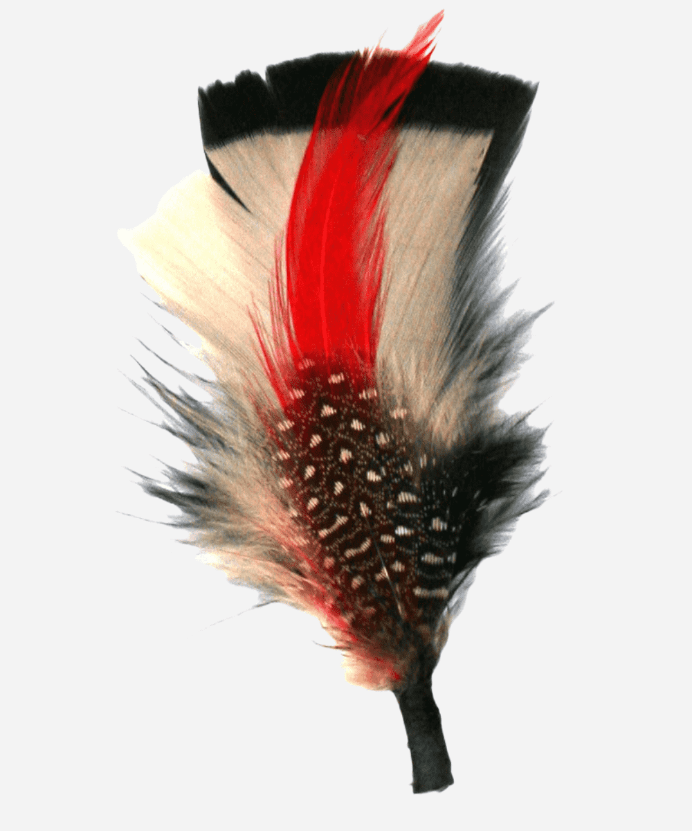 Single Hat Feather Accessory
