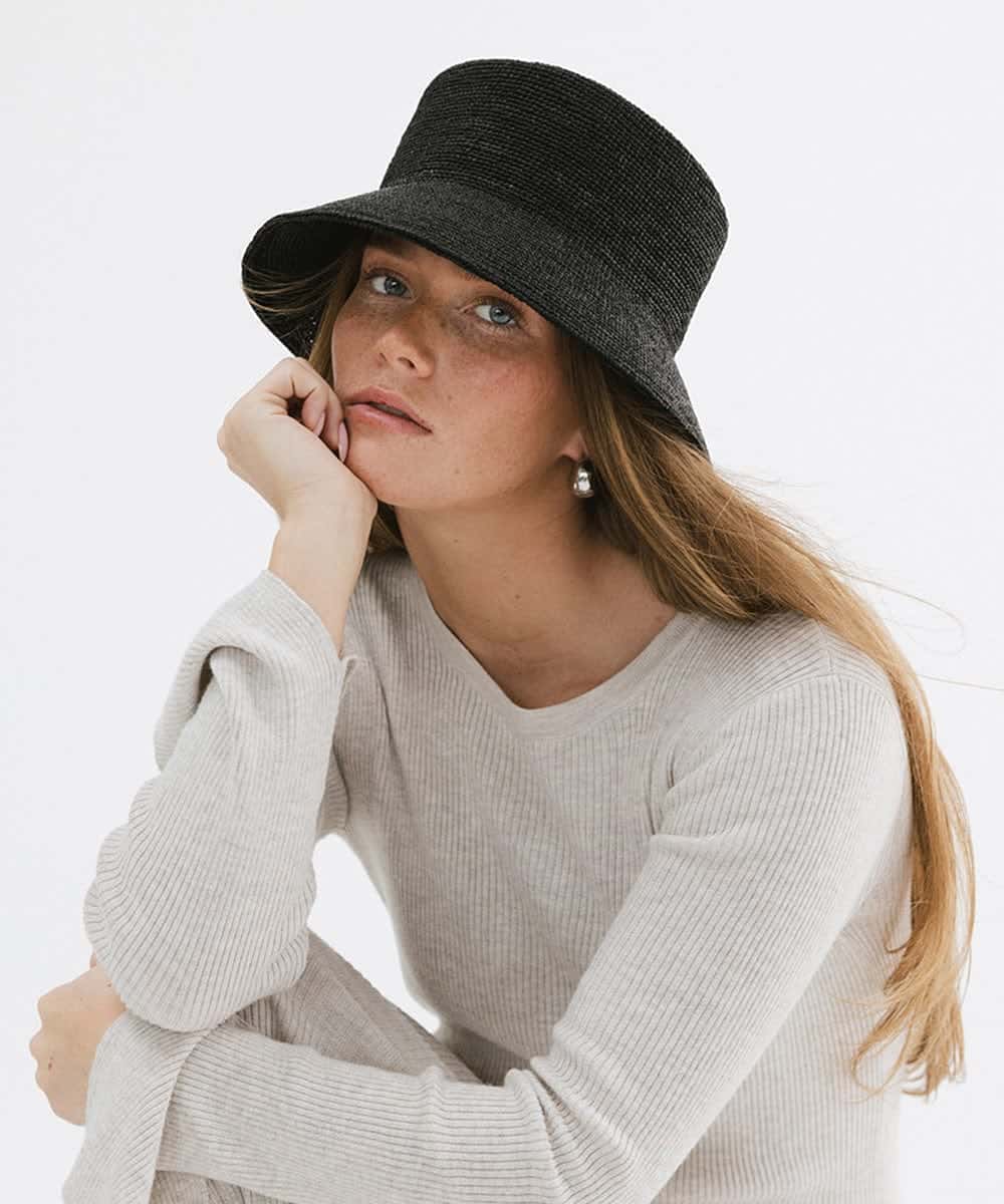 Retro Packable Straw Bucket Sun Hat