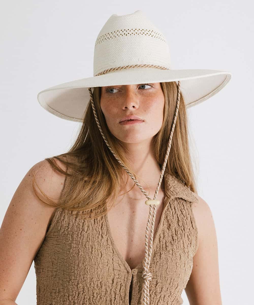 Women's Straw Lifeguard Hat