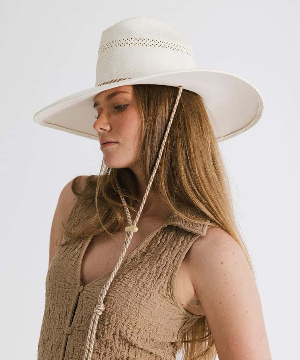 Straw Lifeguard Hat