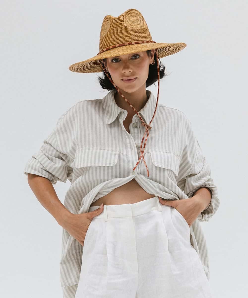 Ozzy Packable Lifeguard Straw Hat