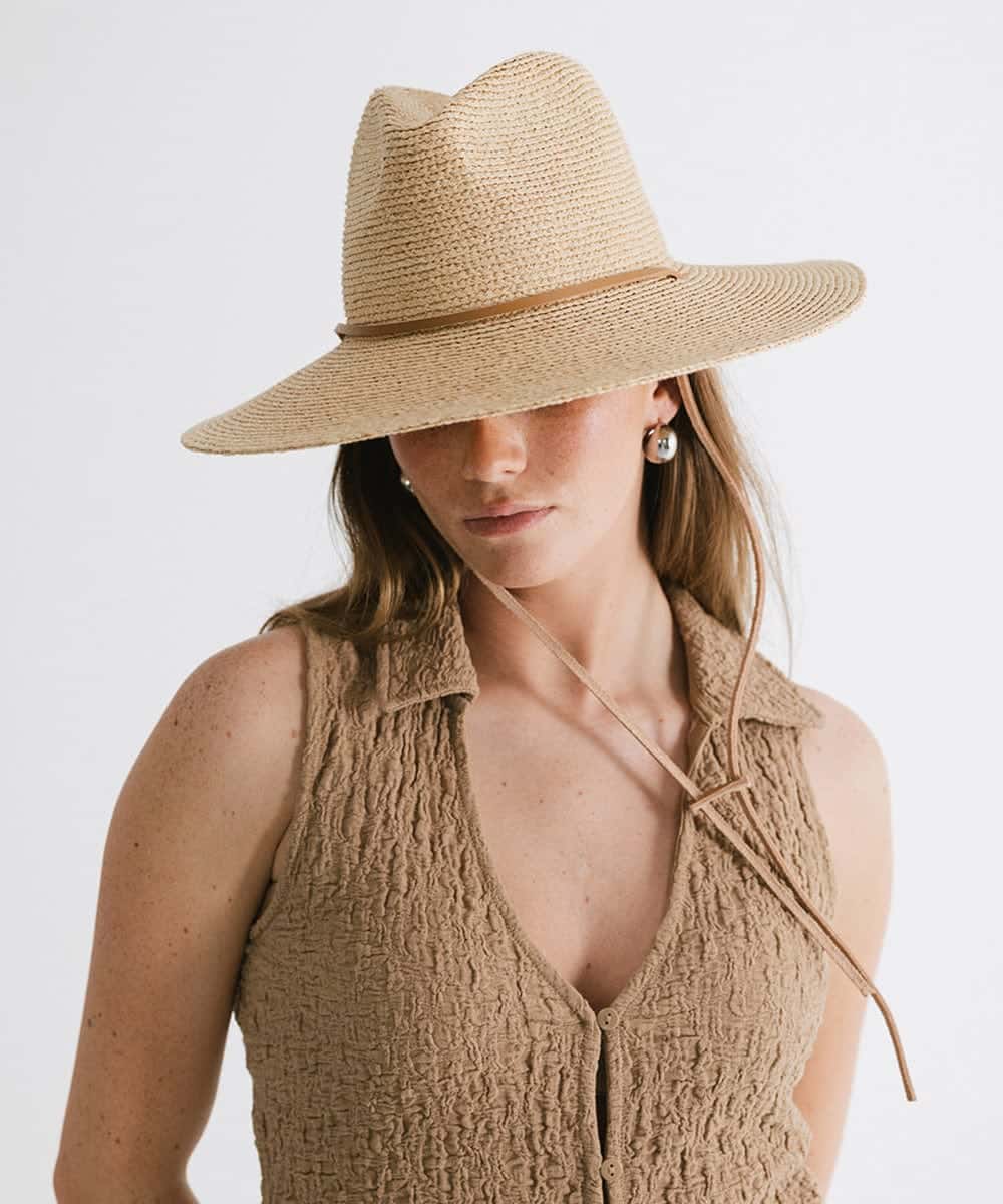Ozzy Packable Lifeguard Straw Hat