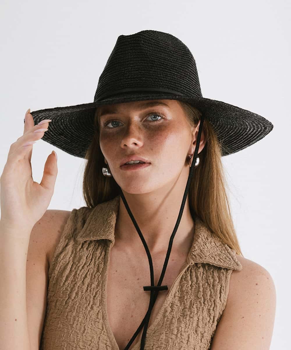 Ozzy Packable Lifeguard Straw Hat