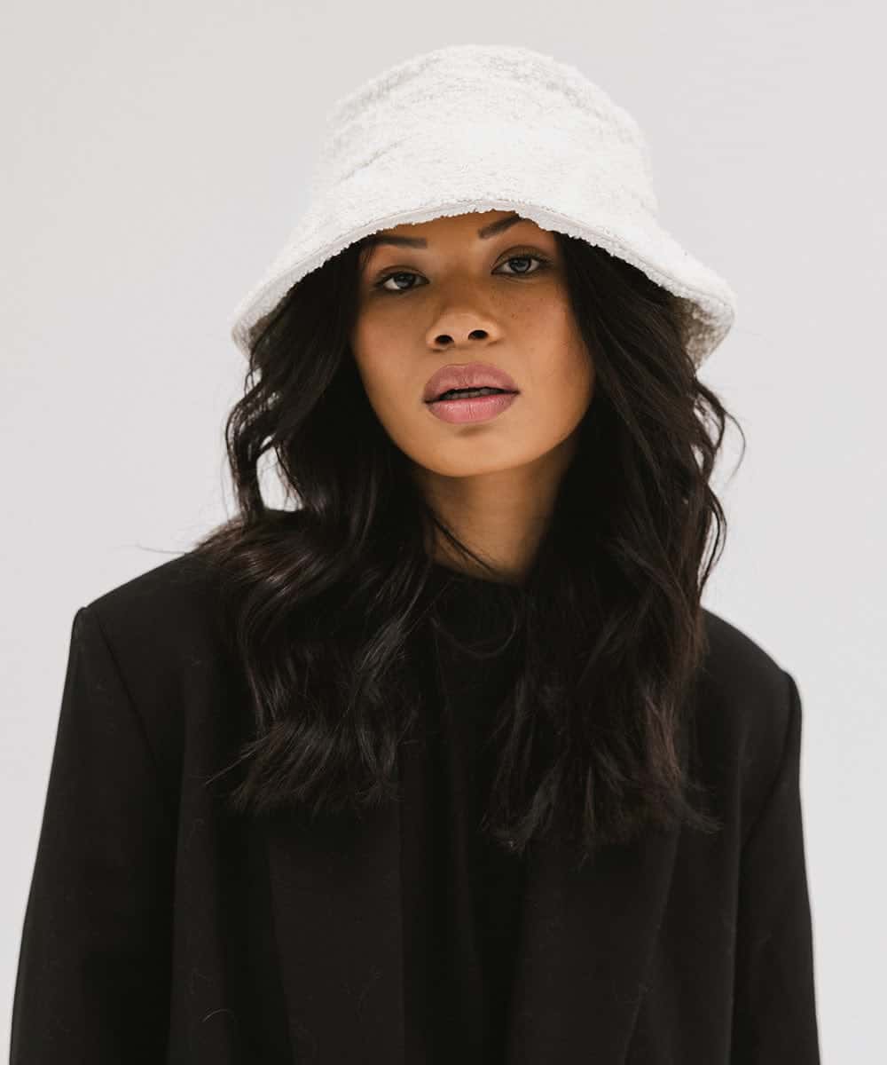 Sundance Bouclé Lined Bucket Hat