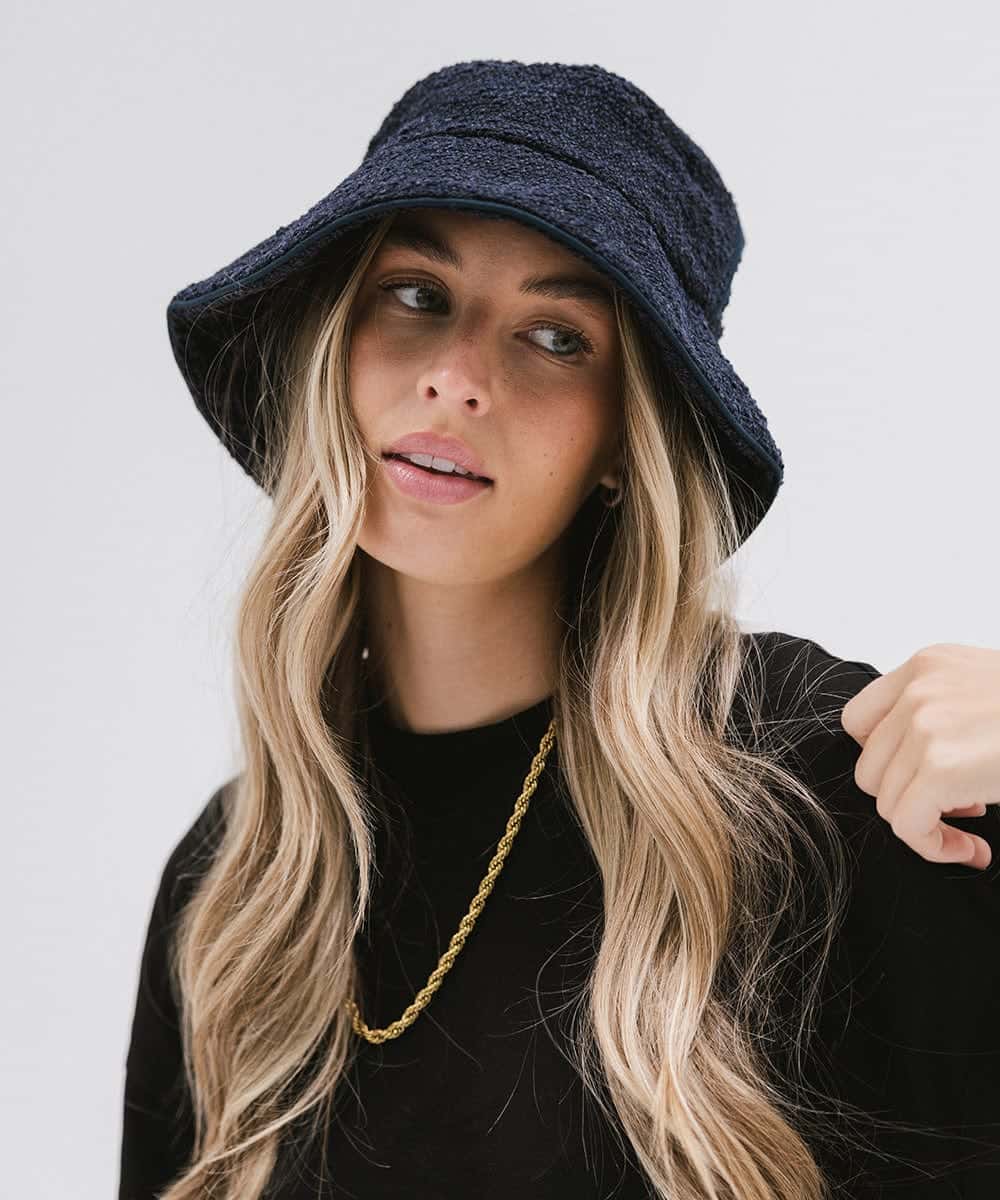 Sundance Bouclé Lined Bucket Hat