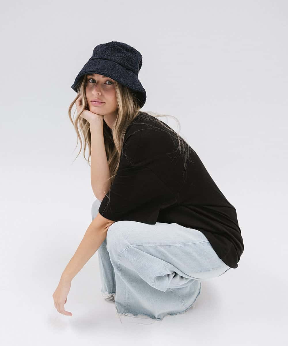 Sundance Bouclé Lined Bucket Hat