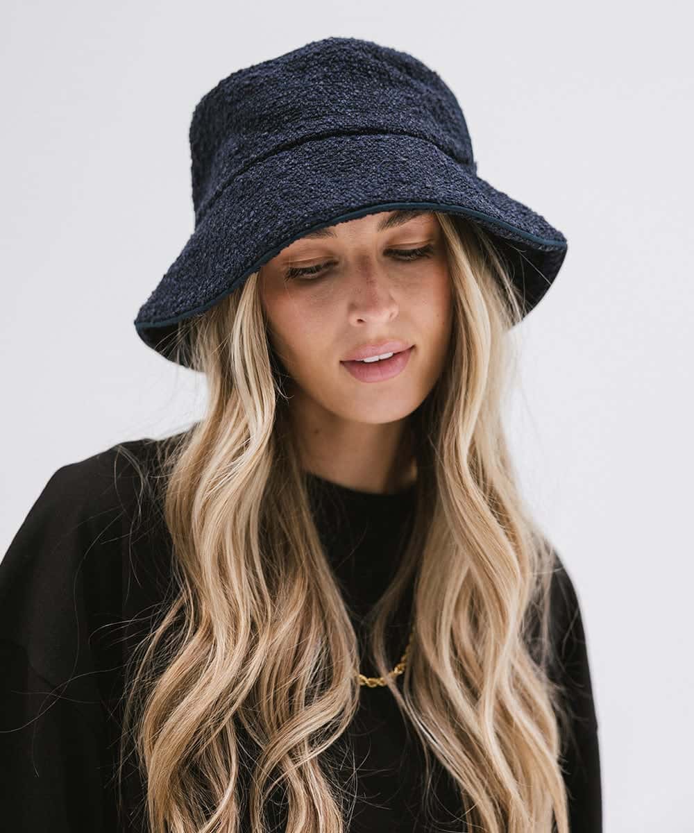 Sundance Bouclé Lined Bucket Hat