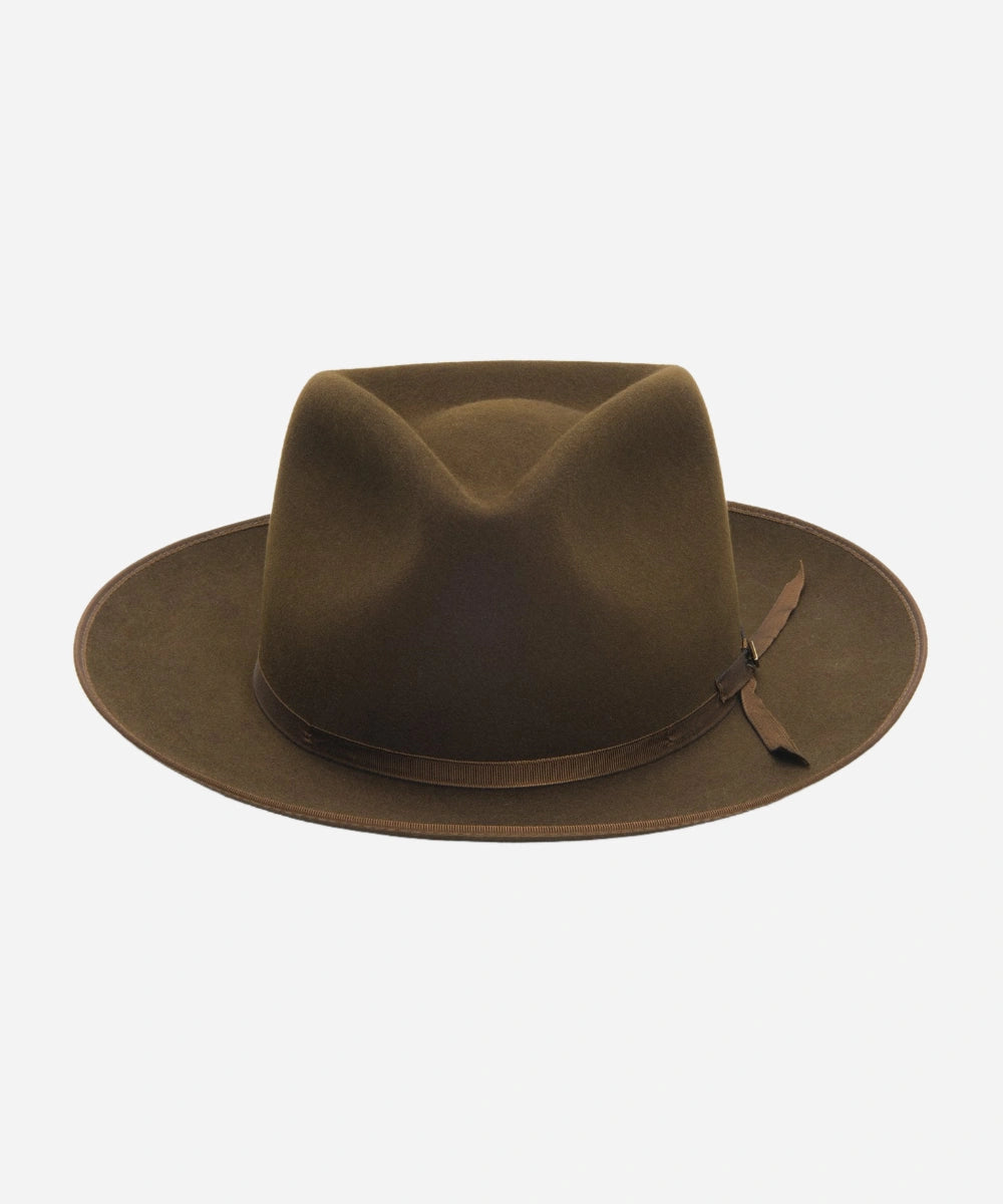 Pure Stratoliner Fedora Hat - Tobacco