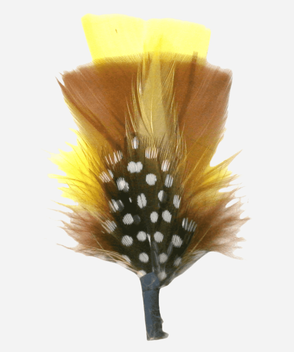 Single Hat Feather Accessory